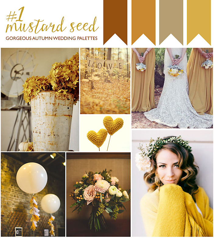 Wedding Palette - Mustard Seed